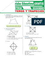 Cuadriláteros y Trapecios para Segundo Grado de Secundaria