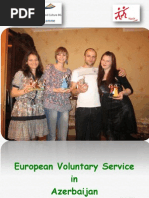 European Voluntary Service in Azerbaijan