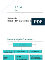 Session 9 - Sales Analysis