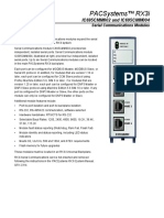 Pacsystems™ Rx3I: Ic695Cmm002 and Ic695Cmm004