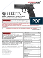 Manual Beretta M92FS en