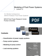 Design and Modeling of Fluid Power Systems: ME 597/ABE 591 Lecture 12