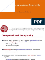 CSE 207: Computational Complexity: Dr. Md. Shamsuzzoha Bayzid