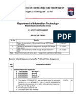 Department of Information Technology: M.A.M. College of Engineering and Technology