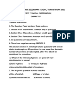 Xi Term 1 Chemistry