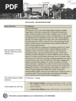 Iim Calcutta - Job Description Form Name of The Firm EY Parthenon