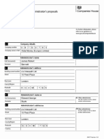 Viola Money (Europe) LTD Administrators Proposal 02-2022