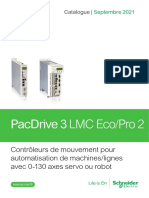 Catalogue Contrôleurs de Mouvement Pour Automatisation de Machines Et Lignes Avec 0-130 Axes Servo Ou Robot - Septembre 2021