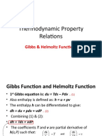 Thermodynamic Property Relations