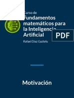 Matematicas para Ai