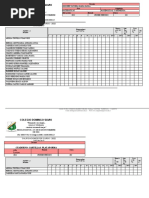 Planilla Calificaciones