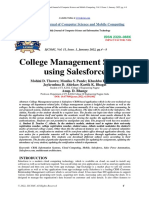 College Management System Using Salesfor