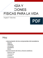 4 Ecología y Condiciones Físicas para La Vida