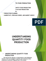 I. Introduction To Food Production