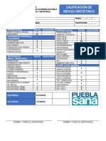 Calificación de Riesgo Obstétrico