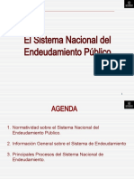 El Sistema de Endeudamiento Publico