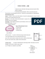 Unit-Ii Notes .Sme: Thermodynamics