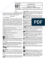 Hydraulic Technology Worldwide: Instruction Sheet Hydraulic Load Cells Compression & Tension (2-300 Ton Models)