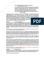 Acta de Suspension Del Plazo de Ejecucion