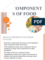 Components of Food