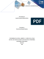 Unidad 1 - Fase 1 - Desarrollar La Evaluación de Conocimientos Previos CC 52776663 Janeth Mendoza