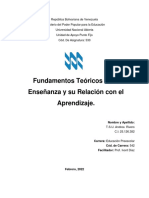 Fundamentos Teóricos de La Enseñanza