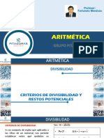 Aritmetica Restos Potenciales