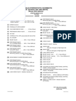 Hydraulic/Hydrostatic Schematic: B730 (S/N B45111001 AND ABOVE) (Shown With Options)