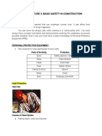 Saf102-Lecture 3: Basic Safety in Construction