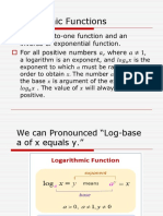 Logarithmic Function