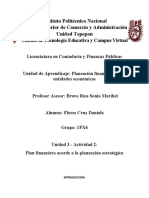 U3A2 - Unidad 3 - Actividad 2: Plan Financiero Acorde A La Planeación Estratégica