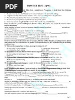 Practice Test 14 (NG) : NTHH - Chuy N TP