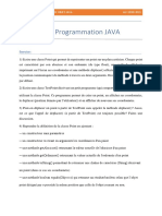 TP4 Programmation JAVA: Exercice