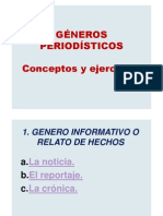 Generos Periodisticos