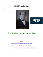 Rudolf Von Ihering-La Lucha Por El Derecho