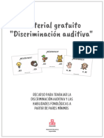 Discriminación Auditiva