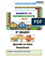 Carpeta de Reforzamiento Segundo Grado A