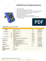 OWON OW16 Multimeter Technical Spec.s