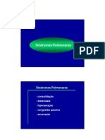 Síndromes Pulmonares