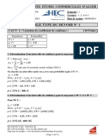 Devoir 1 Corrigé