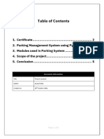 IP Project Reporting