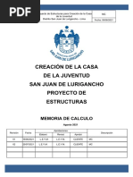 2021-035-Memoria Calculo - Casa de La Juventud Rev1