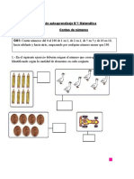 Matemática N°1 - 1°-Básico