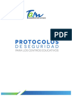 Protocolo de Seguridad Centros Educativos