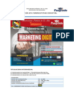 Maestría en Marketing Digital - Versión I