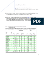 Homework 4 - : Careful, Many Students Have Gotten This Wrong. Check The Units of The Table.)