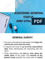 Assessing General Status and Vs