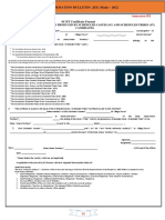 Annexure-III: Information Bulletin: Jee (Main) - 2022