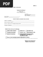 Annex A Cav Form 1 - Request Form - School (RF)