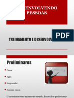 Aula 7 - Treinamento e Desenvolvimento